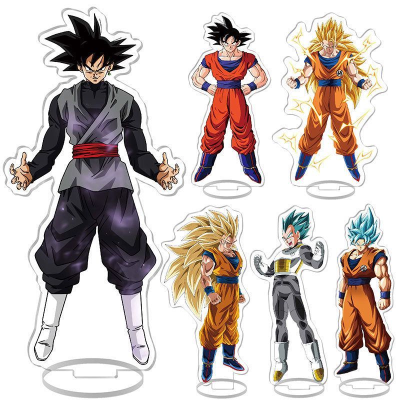 Desk Accessories - ขาตั้งอะคริลิกรูปการ์ตูนดราก้อนบอลน่ารัก คาวาอี้ คอมมิคญี่ปุ่น 2 มิติ ของตกแต่งโต๊ะนักเรียน