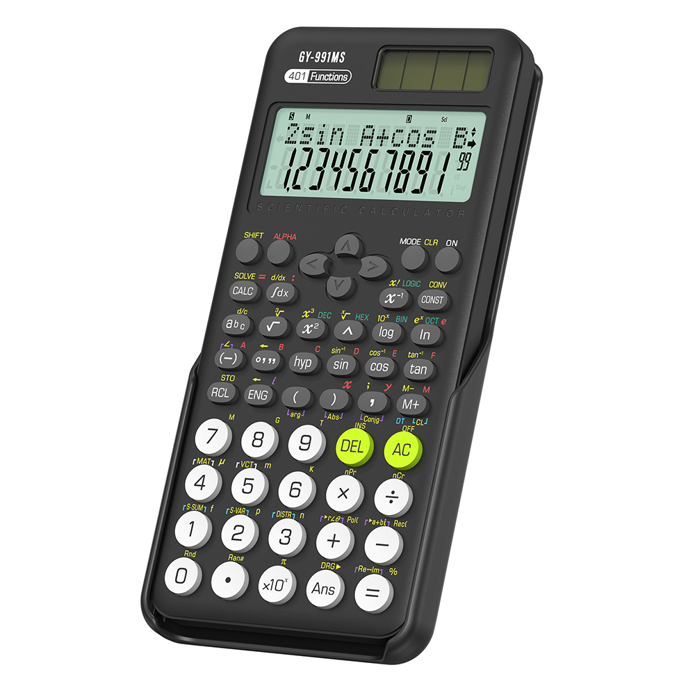 Scientific Calculator For Secondary School - เครื่องคิดเลขวิทยาศาสตร์สำหรับโรงเรียน รุ่น 991MS ฟังก์ชันคำนวณ 401 ฟังก์ชัน
