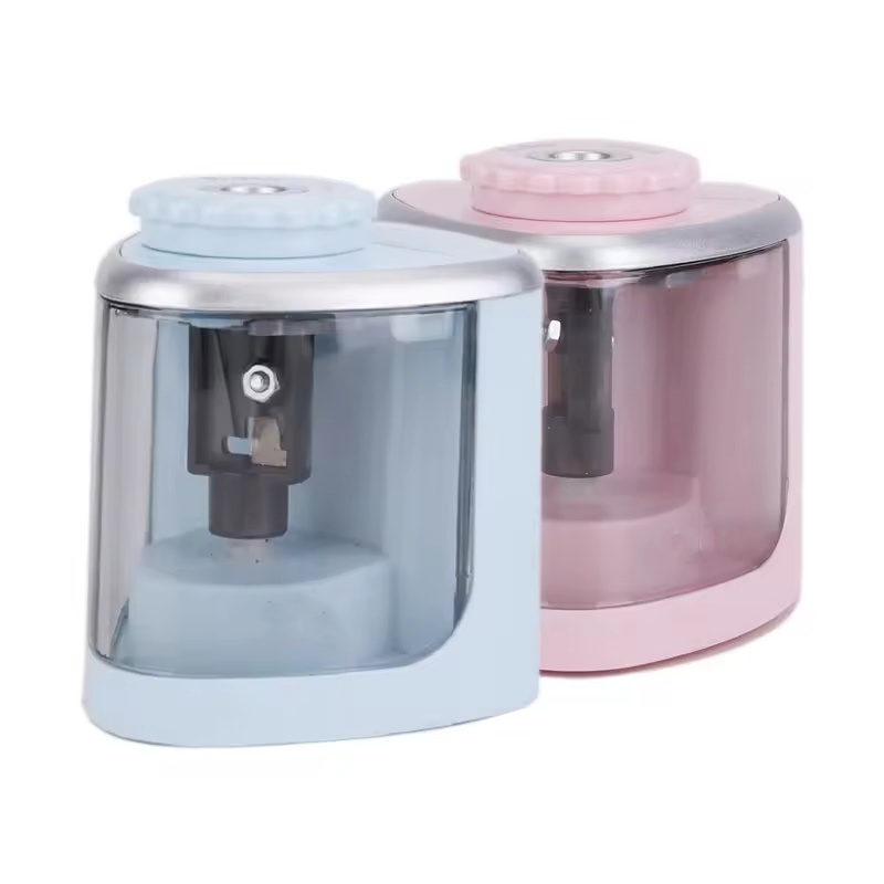 Electric Pencil Sharpener Usb - เครื่องเหลาดินสออัตโนมัติแบบตั้งโต๊ะ เครื่องเหลาไฟฟ้า ขนาด 6-8 มม. เงียบ