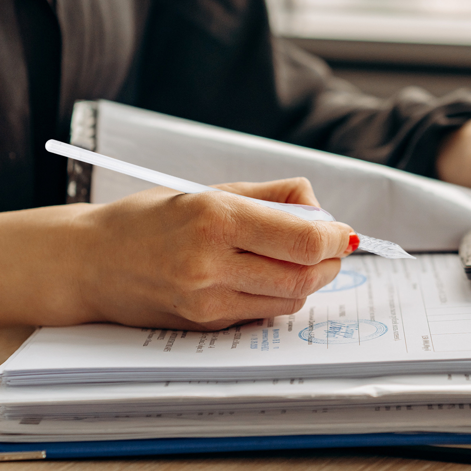 ปากกาจุ่มหมึกแก้วสำหรับงานคัดล - Writing Tools บทวิจารณ์และราคา