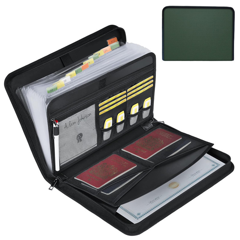 แฟ้มเอกสารขยายได้ทนความร้อน พร - Expandable Accordion File Folder 13 Pockets บทวิจารณ์และราคา