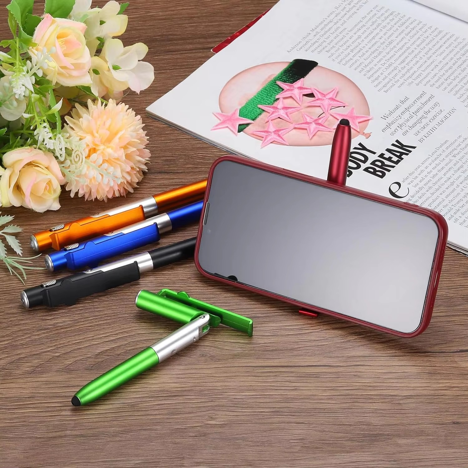 ปากกาลูกลื่นอเนกประสงค์ 4-in-1 - School Supplies บทวิจารณ์และราคา
