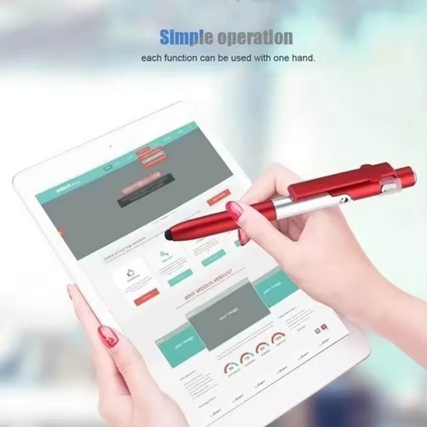 ปากกาลูกลื่นอเนกประสงค์ 4-in-1 - School Supplies บทวิจารณ์และราคา