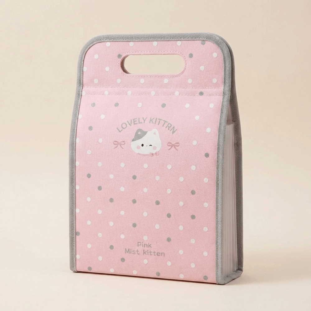 แฟ้มเอกสารแบบขยายได้ ลายจุด 13 - Expandable Accordion File Folder 13 Pockets บทวิจารณ์และราคา