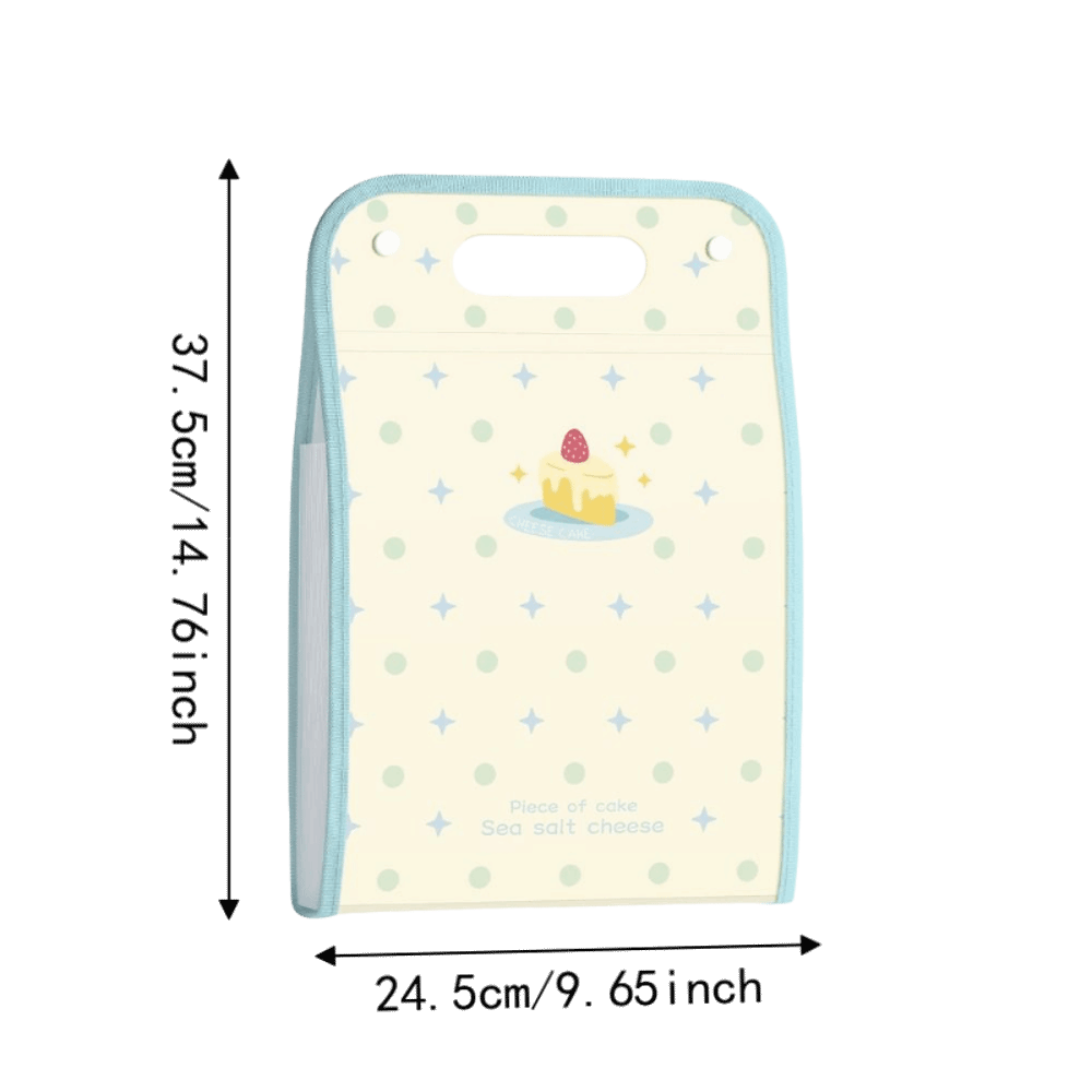 แฟ้มเอกสารแบบขยายได้ ลายจุด 13 - Expandable Accordion File Folder 13 Pockets บทวิจารณ์และราคา